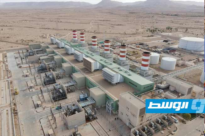 دخول الوحدة الغازية الثانية بمحطة كهرباء الجبل الغربي على الشبكة
