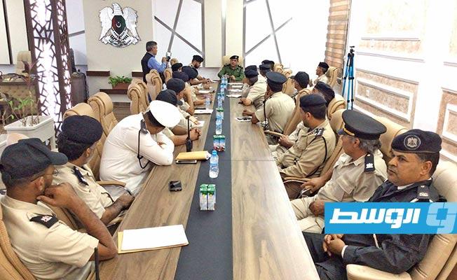 خطة أمنية لمساندة مراكز الشرطة في أجدابيا