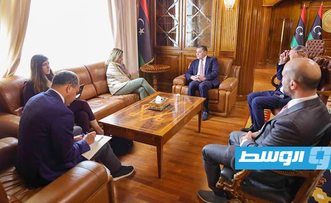 وليامز تؤكد للدبيبة ضرورة الحفاظ على الهدوء وإجراء انتخابات بأساس دستوري سليم