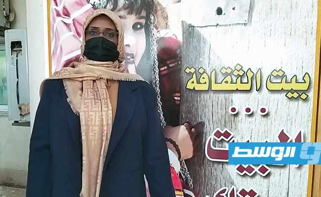 وزيرة الثقافة والتنمية المعرفية تتفقد مكتب الثقافة في سبها