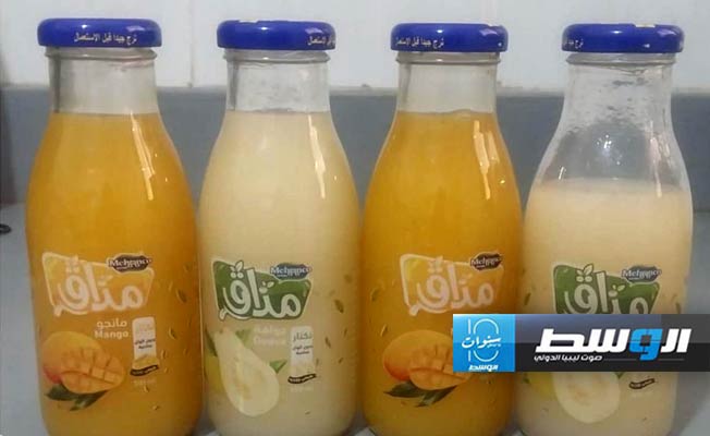 رفض شحنة عصائر مصرية في منفذ امساعد البري