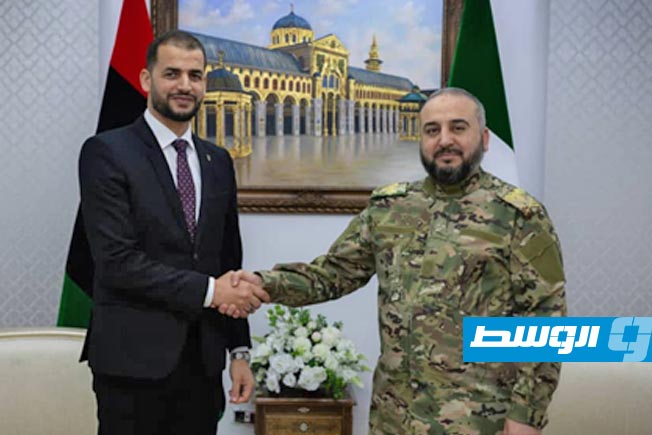 وزير الدفاع السوري ورئيس البعثة الليبية بدمشق يبحثان تعزيز التعاون بين البلدين
