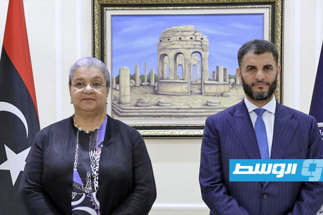 الطرابلسي يطلب دعم البعثة الأممية «العودة الطوعية للمهاجرين»