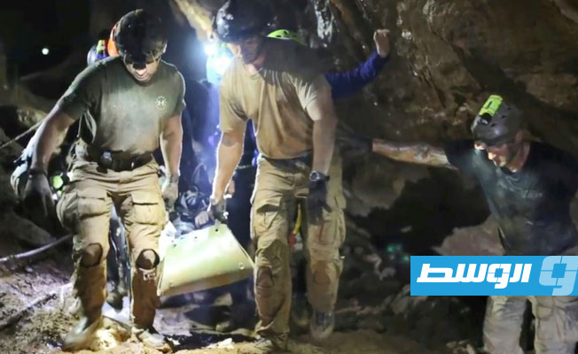 لقطات نادرة في «زي رسكيو» لعملية إنقاذ مراهقي كهف تايلاند