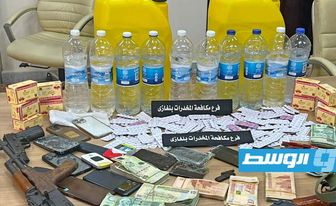 ضبط تشكيل عصابي لتهريب المخدرات والأسلحة في بنغازي