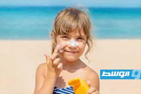 واقي شمس طبيعي لبشرة الأطفال من مطبخك