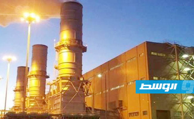 خروج وحدة غازية بمحطة كهرباء السرير من الخدمة