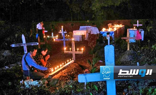 مئات الكاثوليك يحتفلون بعيد جميع القديسين في بورما