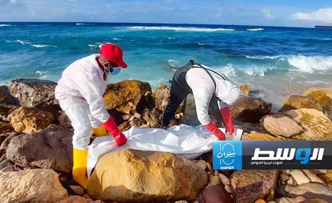 انتشال جثتين مجهولتي الهوية في الزاوية