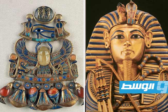 سرّ «زجاج الصحراء الليبية» في قلادة توت عنخ آمون المذابة بحرارة كونية