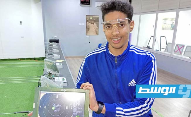 الليبي بن دلة في الدور الثمانية بالبطولة العربية للرماية