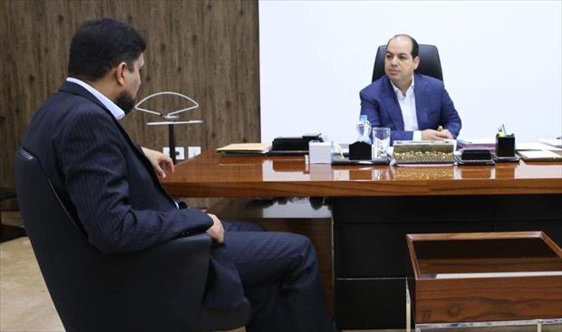 بومطاري يستعرض مع معيتيق إجراءات مناقشة ميزانية السنة المالية الجديدة