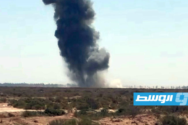 Three tons of war remnants destroyed in the Kararim area of Misrata