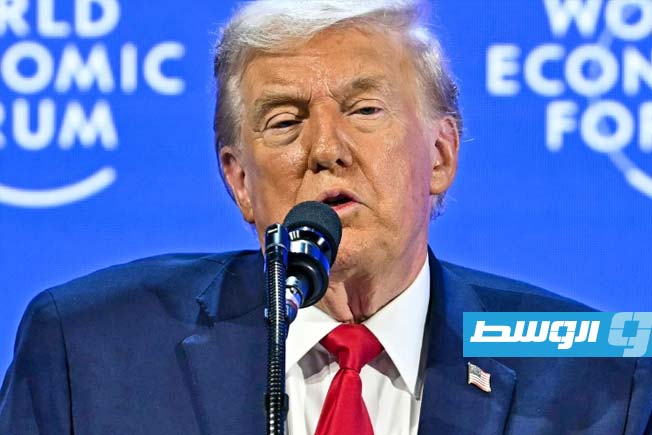 ترامب يصدم الأوروبيين في «دافوس»: «لولا أميركا لتحدثتم الألمانية»
