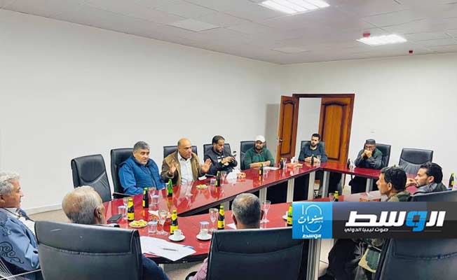استئناف العمل بطريق عبدالفتاح يونس بعد عيد الفطر