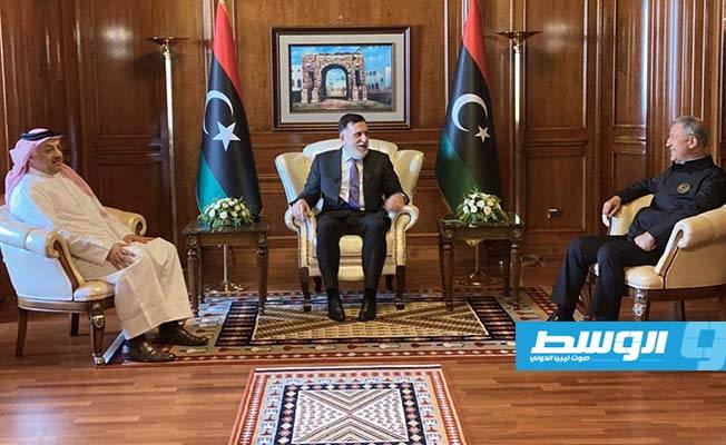 العطية: اللقاءات في طرابلس تناولت الحفاظ على وحدة ليبيا والتوصل لحل سياسي