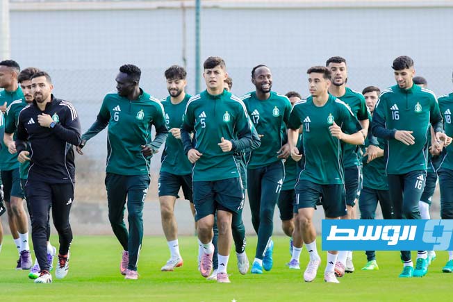 صور.. الأهلي طرابلس يختتم استعداداته لمواجهة نهضة بركان بدوري أبطال أفريقيا