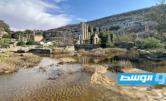 وفد أممي يتفقد المواقع الأثرية المتضررة من الفيضان في ليبيا