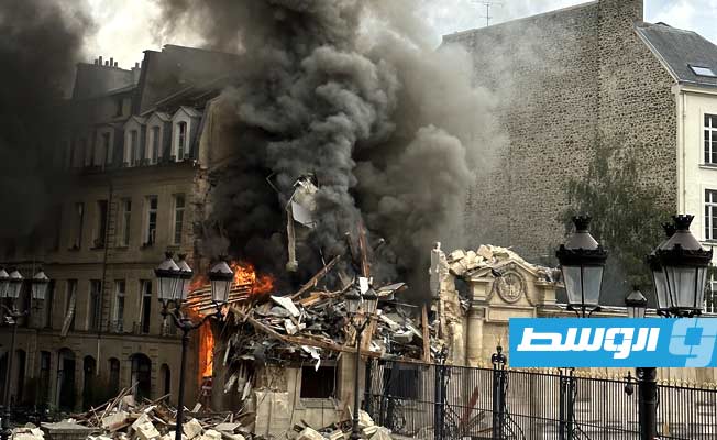 فرنسا.. إصابة 24 شخصا بينهم 4 في حالة خطرة بانفجار وحريق وسط باريس