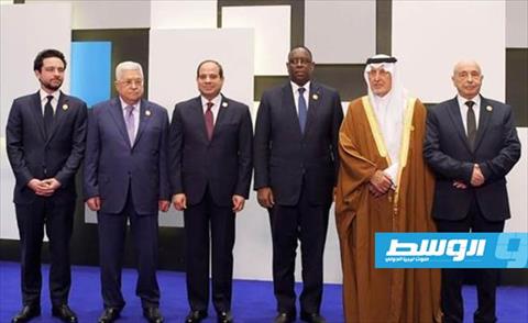 عقيلة صالح يشارك في حفل افتتاح منتدى شباب العالم بشرم الشيخ