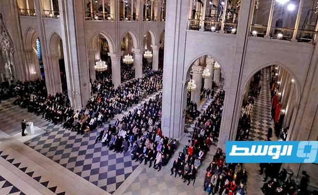 بالفيديو: فعاليات حفل افتتاح كاتدرائية نوتردام في باريس