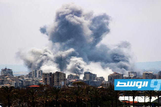 مقتل 7 أشخاص في غارات إسرائيلية على صور اللبنانية