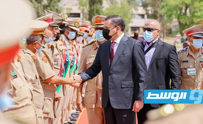 تخريج دفعة أركان جديدة بحضور الدبيبة