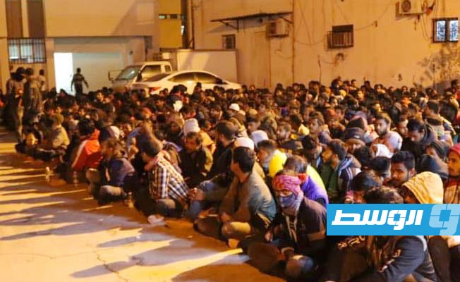إحباط محاولة تهريب 600 مهاجر غير شرعي إلى إيطاليا عبر مصراتة