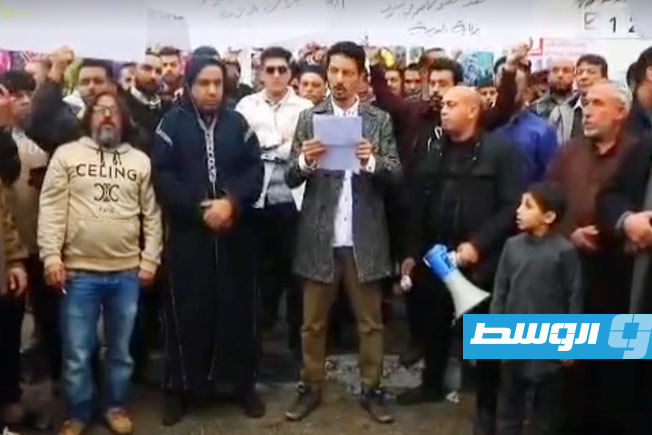 5 مطالب للمتظاهرين في مصراتة منها دعوة البعثة الأممية لتسريع الحوار والوصول إلى انتخابات