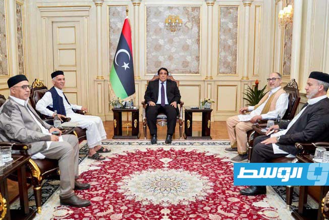 أعضاء «5+5» عن المنطقة الغربية يطلعون المنفي على مستجدات ملف توحيد المؤسسة العسكرية