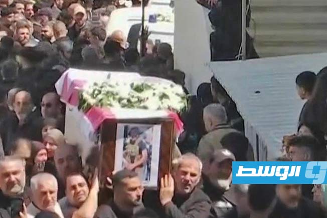لبنان يشيّع 13 عنصرا من «أمن الدولة» قتلوا في غارات إسرائيلية على النبطية