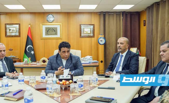 المجلس الرئاسي والدبيبة يبحثون مع لجنة (5+5) خطة خروج المرتزقة من ليبيا