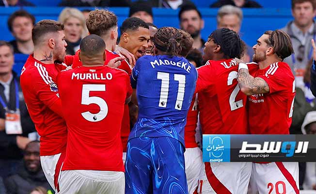 نوتنغهام فورست يوقف انتصارات تشيلسي في الدوري الإنجليزي