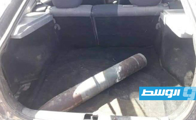 إزالة 3 قذائف من إحدى المزارع بوادي المردوم شرق بني وليد