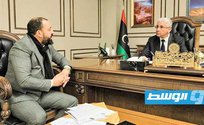 بن يونس يعرض على باشاغا مشروع استحداث موانئ بالمنطقة الشرقية