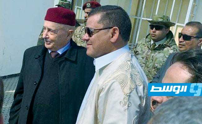 دبيبة يلتقي عقيلة في طبرق