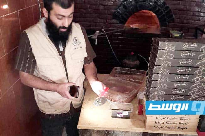 غلق مطعم خلال حملة تفتيشية في الزنتان (صور)