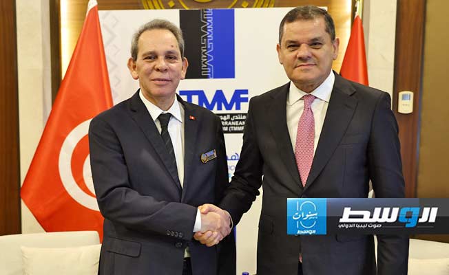 الدبيبة والحشاني يناقشان ملف السجناء وسير العمل بمنفذ رأس اجدير