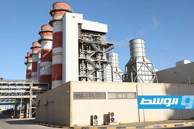دخول الوحدة البخارية الثالثة بمحطة الزاوية المزدوجة على الشبكة الكهربائية