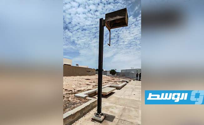 ضبط المتهمين بتخريب وسرقة أعمدة الكهرباء في البريقة