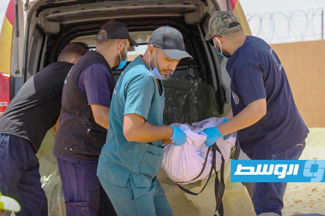 دفن 8 جثث مجهولة بمقبرتي أبوقرين وطمينة في مصراتة