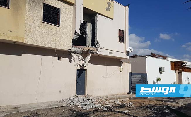 «الطب الميداني» ينشر صورا لسقوط قذائف على عين زارة