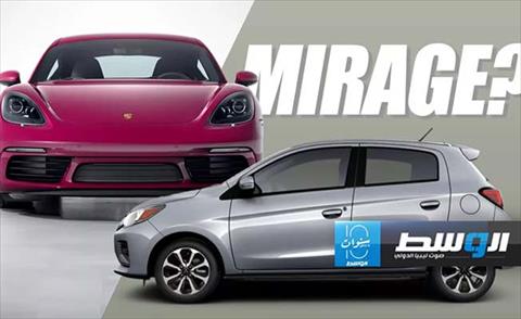 «ميتسوبيشي ميراج» تتفوق على «بورش 718» في اختبار تسارع المحرك