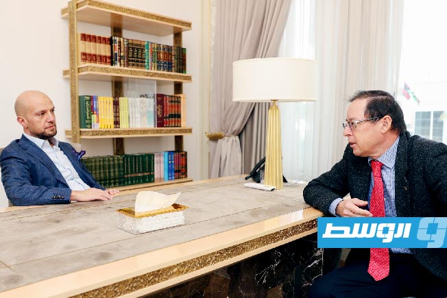 وليد اللافي في لقاء السفير الروسي: حريصون على تقوية الشراكة مع موسكو