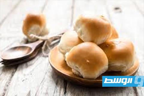 خبز بالحليب والقشدة