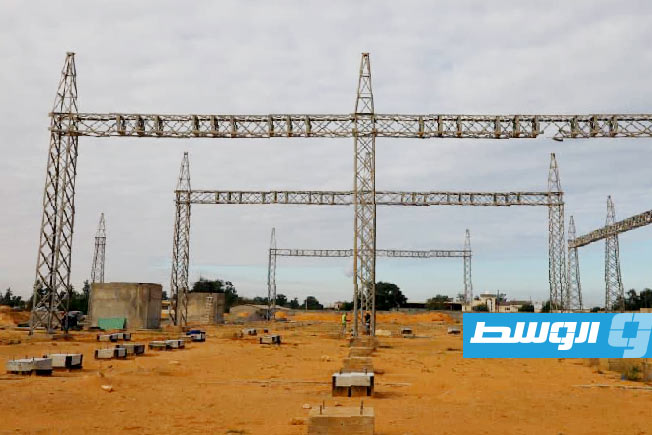 «الكهرباء»: استكمال أعمال مشروع محطة تحويل الحشان بالجفارة