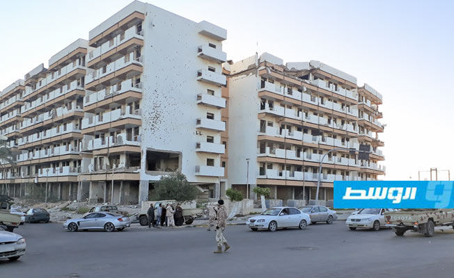 تفتيش أمنى بكافة التقاطعات في مدينة سرت