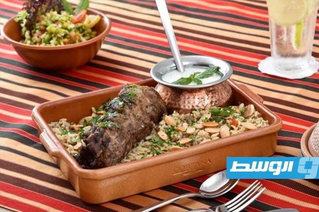أوزي الأرز واللحم على الطريقة الشرقية