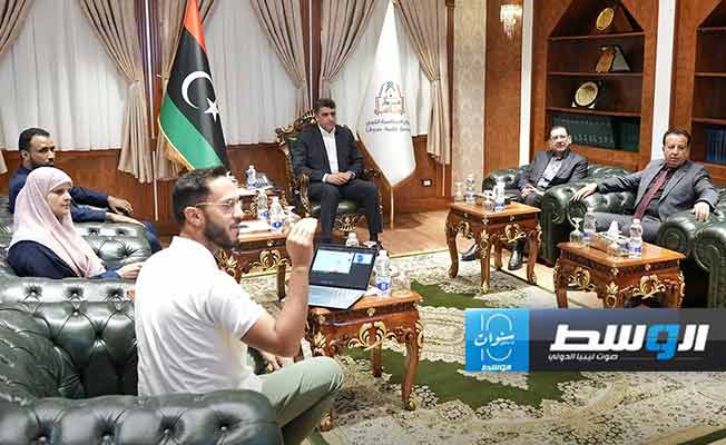 ديوان المحاسبة يبحث الترتيبات النهائية لملتقى الشفافية والمساءلة بمصراتة