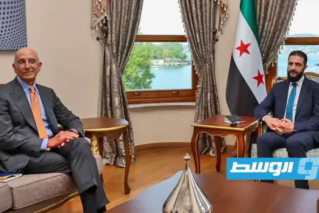 المبعوث الأميركي إلى سورية يلتقي الشرع ويشيد بإجراءات المقاتلين الأجانب